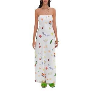 NWT For Love and Lemons Carla Maxi Medium